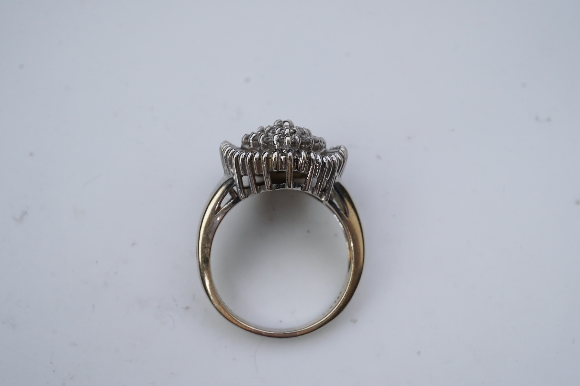 A diamond dress ring